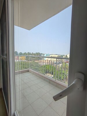 Balcony in 3 BHK Apartment at Brigade Northridge, Kogilu Road – for Sale