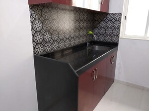 Kitchen in 1 BHK Apartment at Lodha Amara, Kolshet Road – for Rent