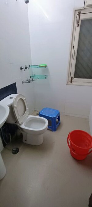 Bathroom in 3 BHK Builder Floor at Greater Kailash I – for Rent