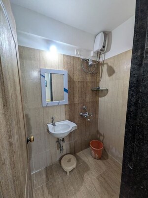 Bathroom in 3 BHK Apartment at Kamgar Putala Vasahat – for Rent