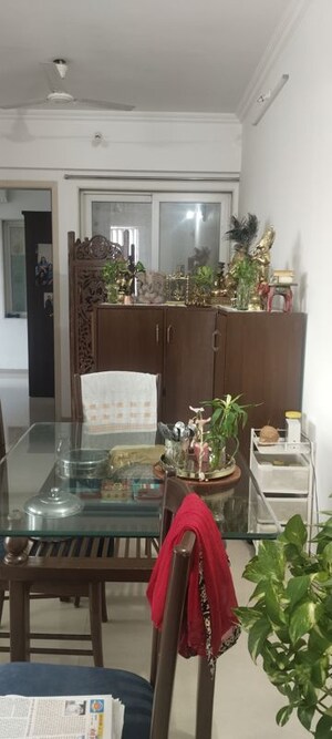 Dining area in 3 BHK Apartment at Neelam Senroofs, Nahur East – for Rent