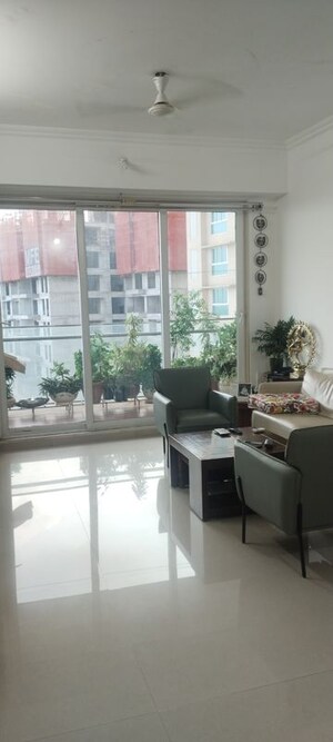Living Room in 3 BHK Apartment at Neelam Senroofs, Nahur East – for Rent