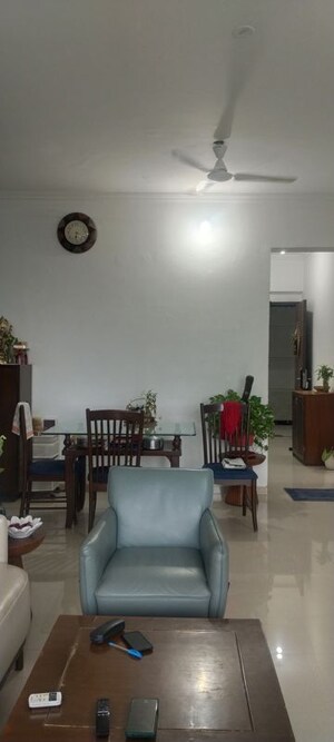 Living Room in 3 BHK Apartment at Neelam Senroofs, Nahur East – for Rent