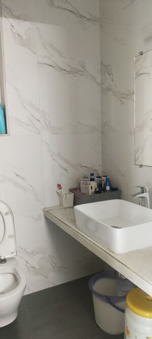 Bathroom in 3 BHK Apartment at Neelam Senroofs, Nahur East – for Rent