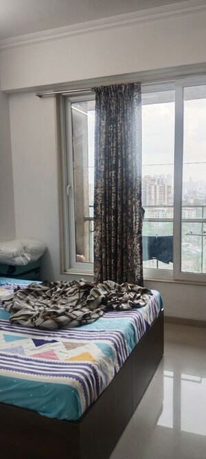 Bedroom in 3 BHK Apartment at Neelam Senroofs, Nahur East – for Rent