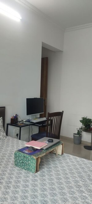Living Room in 3 BHK Apartment at Neelam Senroofs, Nahur East – for Rent