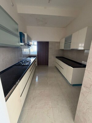 Kitchen in 3 BHK Apartment at LnT Crescent Bay T6, Parel – for Sale
