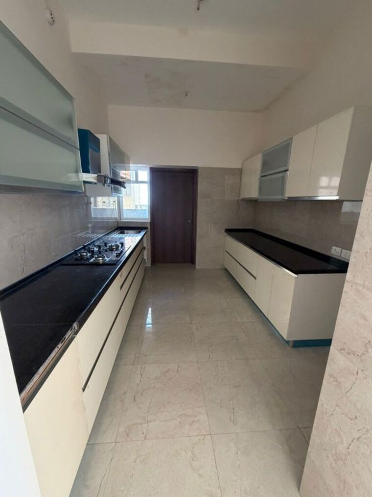 Kitchen, lnt-crescent-bay-t6 3 Bedroom 1800 Sq.Ft. Apartment In Parel Mumbai 10464359