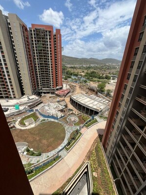Balcony in 2 BHK Apartment at Shapoorji Pallonji Sensorium Auris, Hinjewadi – for Rent