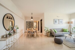Living Room in 3 BHK Apartment at Godrej Platinum Mumbai, Vikhroli East – for Rent