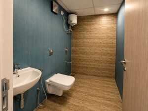 Bathroom in 3 BHK Apartment at Lodha Upper Thane, Anjur – for Rent