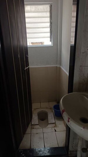 Bathroom in 1 BHK Apartment at Onkar Park Apartment, Dhankawadi – for Rent