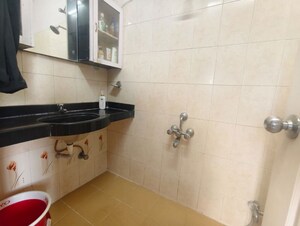 Bathroom in 2 BHK Apartment at Vikash Complex CHS, Uthalsar – for Sale