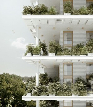 3 BHK Apartment – Exterior View View at Pooja Magic Breeze, Narsingi - for Sale
