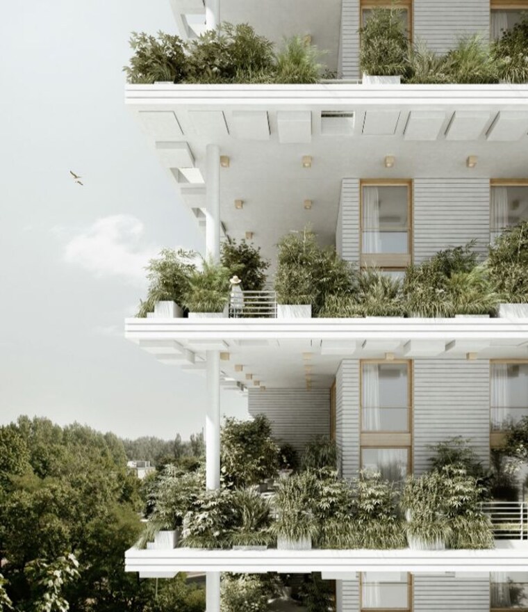 Exterior View, pooja-magic-breeze 3 Bedroom 2726 Sq.Ft. Apartment In Narsingi Hyderabad 10464426