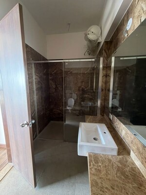 Bathroom in 4 BHK Apartment at LnT Crescent Bay T6, Parel – for Sale