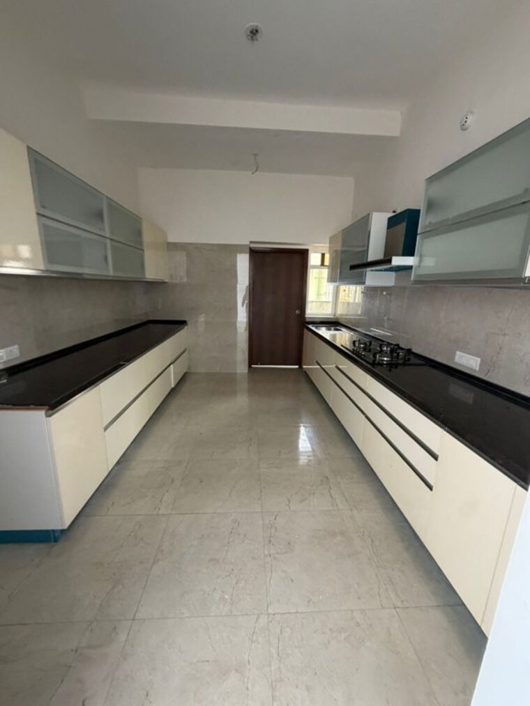 Kitchen, lnt-crescent-bay-t6 4 Bedroom 2600 Sq.Ft. Apartment In Parel Mumbai 10464408