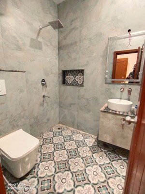 Bathroom in 3 BHK Builder Floor at East Of Kailash – for Rent