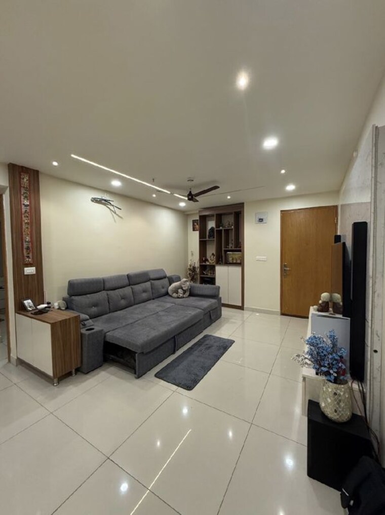 Living Room, indis-viva-city 2 Bedroom 1457 Sq.Ft. Apartment In Kondapur Hyderabad 10464464