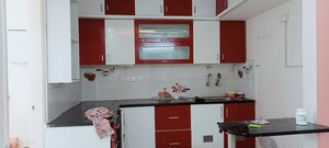 Kitchen in 2 BHK Apartment at BM Magnolia Park, Whitefield – for Rent