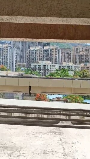 Balcony in 2 BHK Apartment at Puranik Capitol, Ghodbunder Road – for Rent