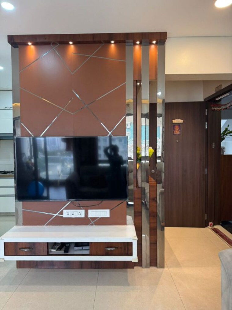 Living Room, kasturi-apostrophe 2 Bedroom 750 Sq.Ft. Apartment In Wakad Pune 10464493