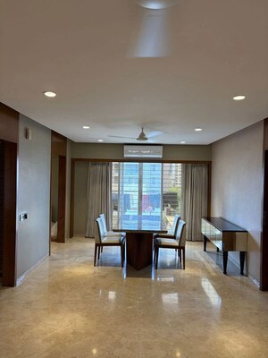 Living Room in 2 BHK Apartment at Versova Sea Green Apartment, Andheri West – for Rent