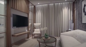 Living Room in 2 BHK Apartment at Kanakia Spaces Zen World, Kanjurmarg East – for Rent