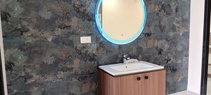 Bathroom in 3 BHK Apartment at Hallmark Treasor, Narsingi – for Rent