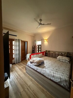Bedroom in 3 BHK Builder Floor at Kalkaji – for Rent