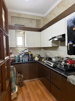 Kitchen in 3 BHK Builder Floor at Kalkaji – for Rent