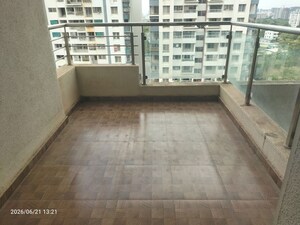 Balcony in 2 BHK Apartment at Pate Life Montage, Sus – for Rent