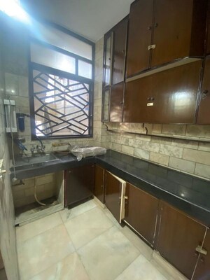 Kitchen in 2 BHK Builder Floor at Safdarjung Enclave – for Rent