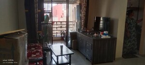 Living Room in 2 BHK Apartment at Puranik City, Kasarvadavali – for Rent
