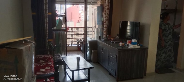 Living Room, puranik-city 2 Bedroom 750 Sq.Ft. Apartment In Kasarvadavali Thane 10464524