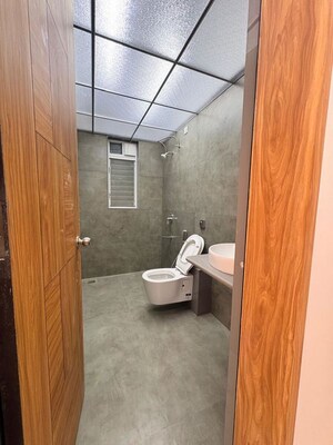 Bathroom in 2 BHK Apartment at Northcape Venicia, Baner – for Rent