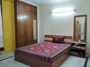 Bedroom in 3 BHK Builder Floor at Kalkaji – for Rent