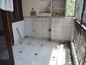 Balcony in 3 BHK Builder Floor at Kalkaji – for Rent