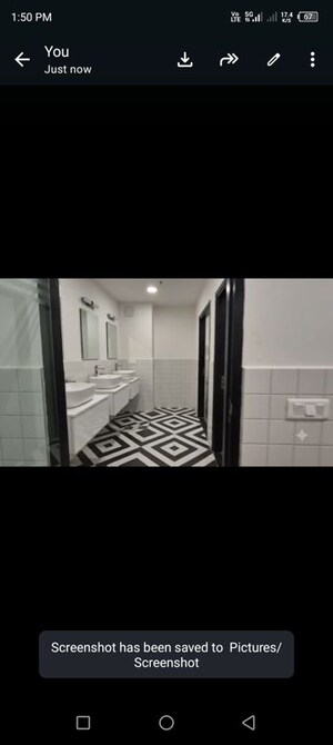 Bathroom in  Office Space at Centrum Plaza, Sector 53 – for Rent