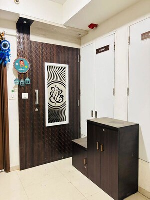 Bedroom in 1 BHK Apartment at Runwal Gardens, Dombivli East – for Rent