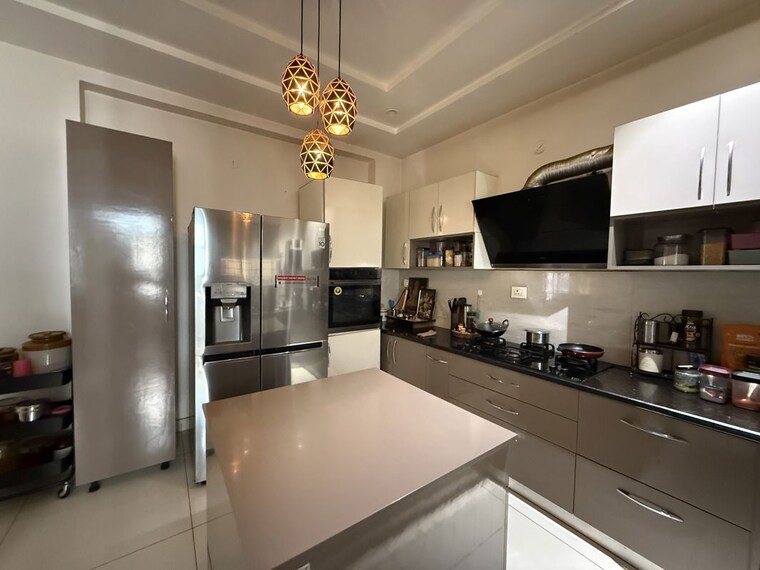 Kitchen, om-sree-patels-bright-view 3 Bedroom 2740 Sq.Ft. Apartment In Yapral Hyderabad 10464626