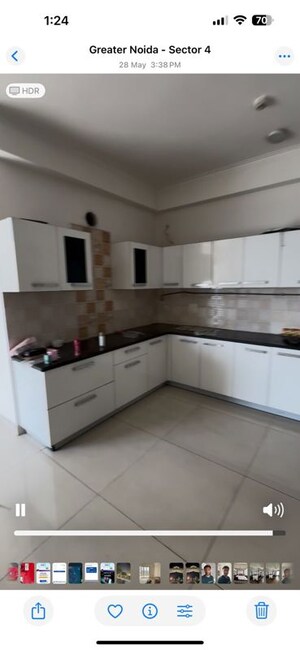 Kitchen in 4 BHK Builder Floor at Govindpuram Residency, Govindpuram – for Sale