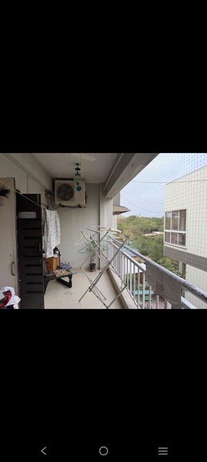 Balcony in 3 BHK Penthouse at Gala Ikebana, Bodakdev – for Rent