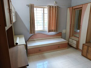 Bedroom in 3 BHK Apartment at Satellite – for Rent