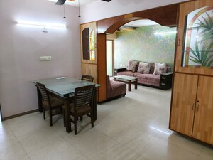 Living Room in 3 BHK Apartment at Satellite – for Rent
