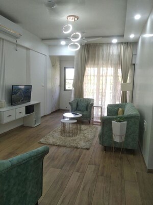 Living Room in 3 BHK Villa at NG Rathi Palm Nest, Wagholi – for Sale