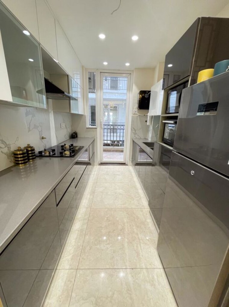 Kitchen, roseate-homes 3 Bedroom 1450 Sq.Ft. Apartment In Ghazipur Zirakpur 10464774