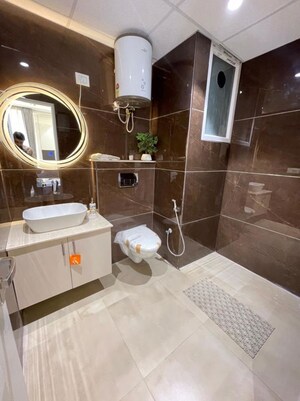 Bathroom in 3 BHK Apartment at Roseate Homes, Ghazipur – for Sale