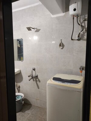 Bathroom in 1 BHK Apartment at Aundh Gaon – for Rent