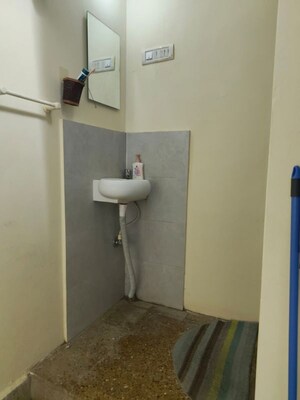 Bathroom in 1 BHK Apartment at Aundh Gaon – for Rent
